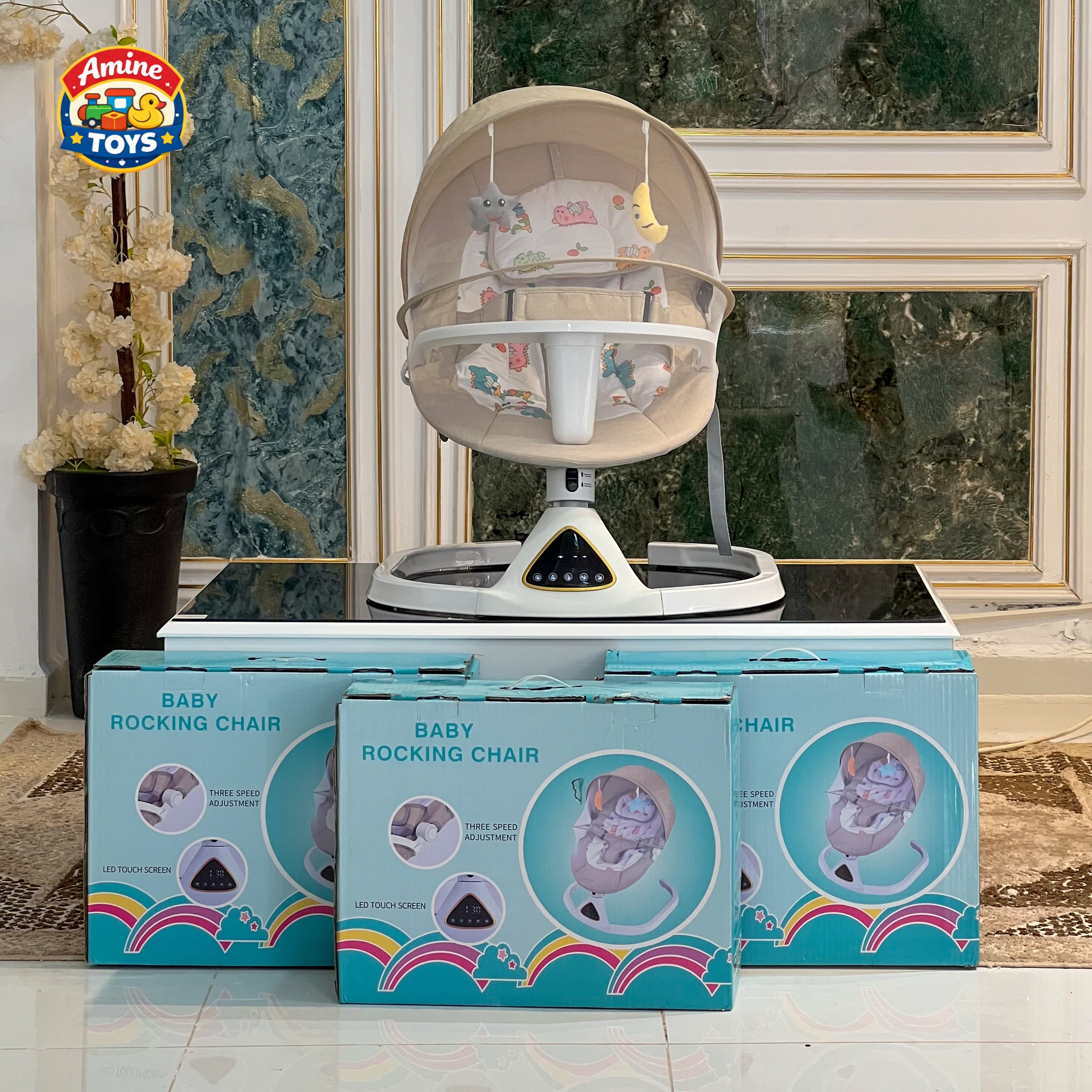 TRANSAT BÉBÉ (BABY ROCKING CHAIR) – كرسي هزاز للرضع
