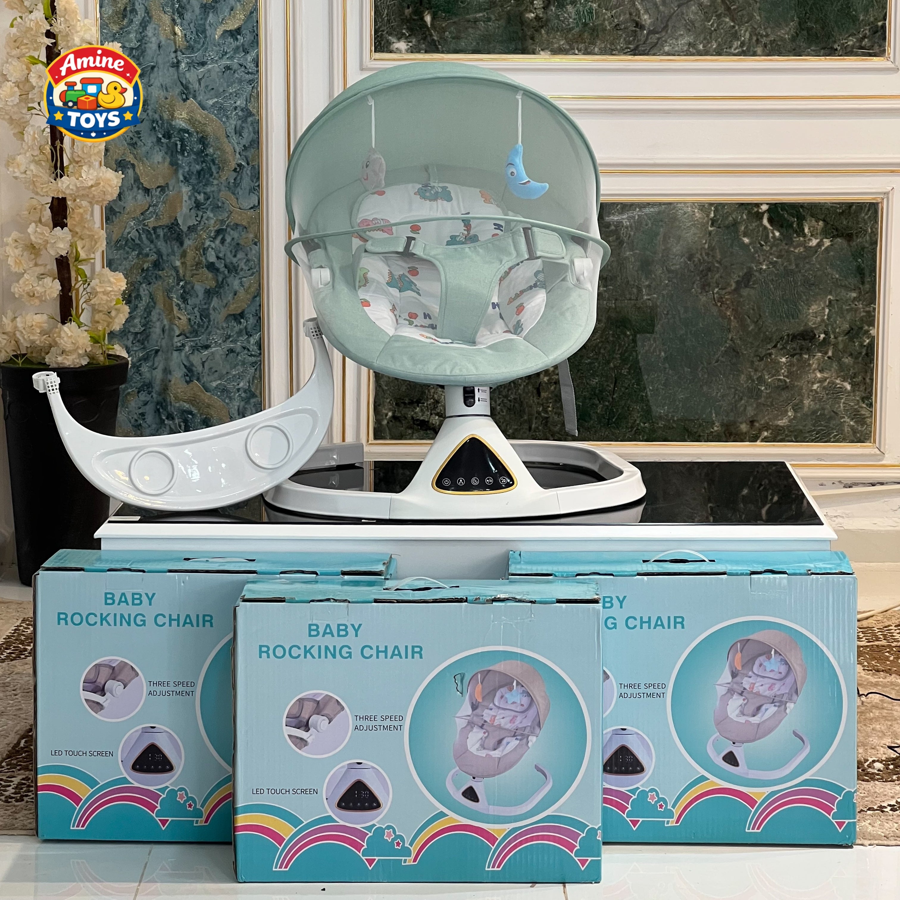TRANSAT BÉBÉ (BABY ROCKING CHAIR) – كرسي هزاز للرضع